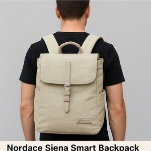 Nordace Siena Smart Backpack 18L  Minimalist Travel-Ready Travel School